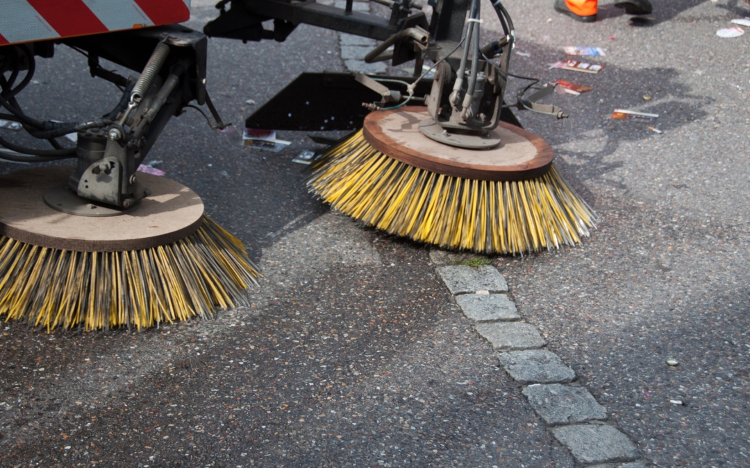 pavement sweeping machine